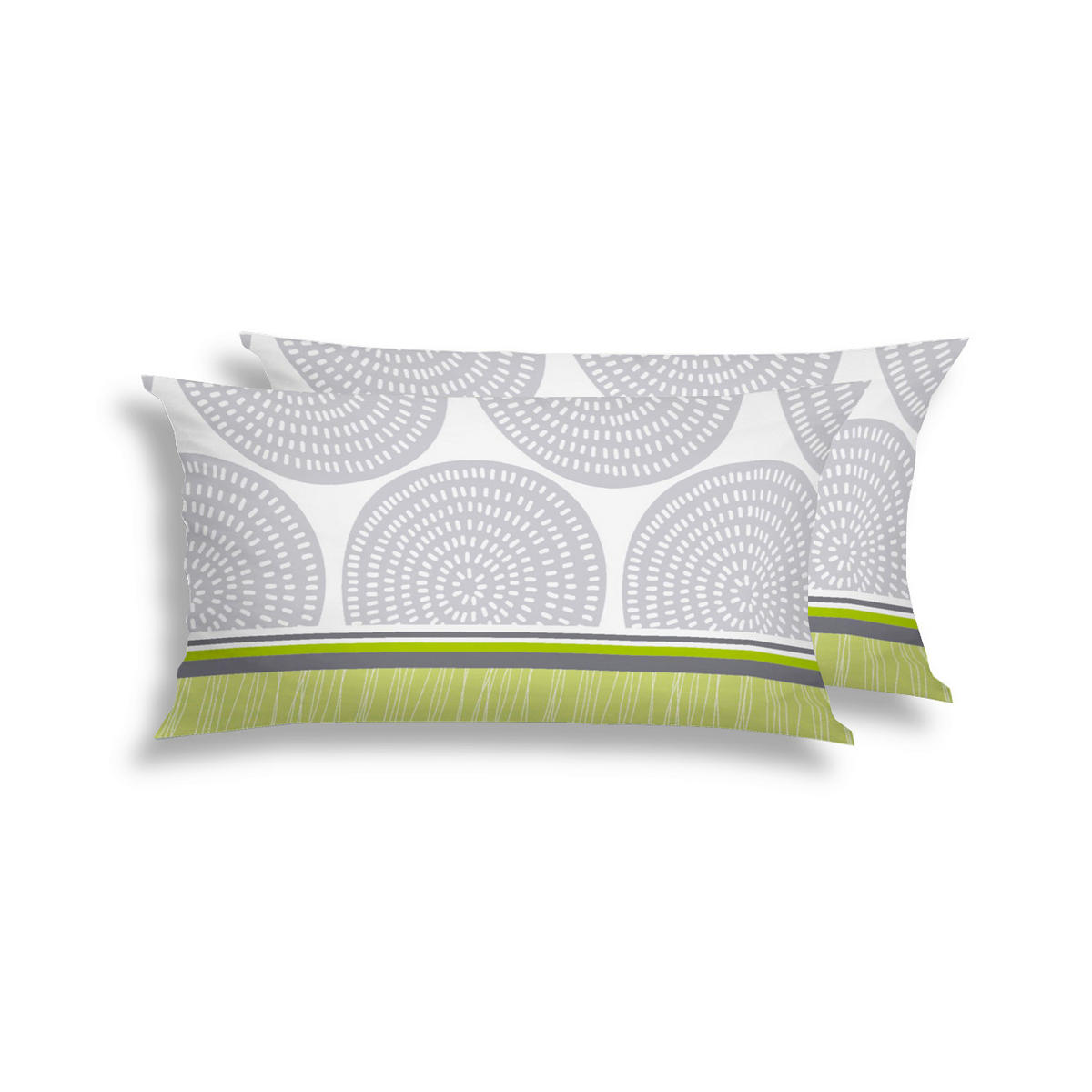 KOPFPOLSTERBEZUG 40/80 cm  - Hellgrau, Design, Textil (40/80cm) - Florella
