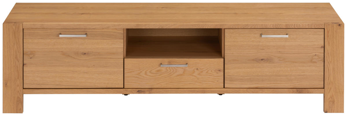LOWBOARD  in  - Silberfarben/Naturfarben, Design, Holz/Holzwerkstoff (171/43/47cm) - MID.YOU
