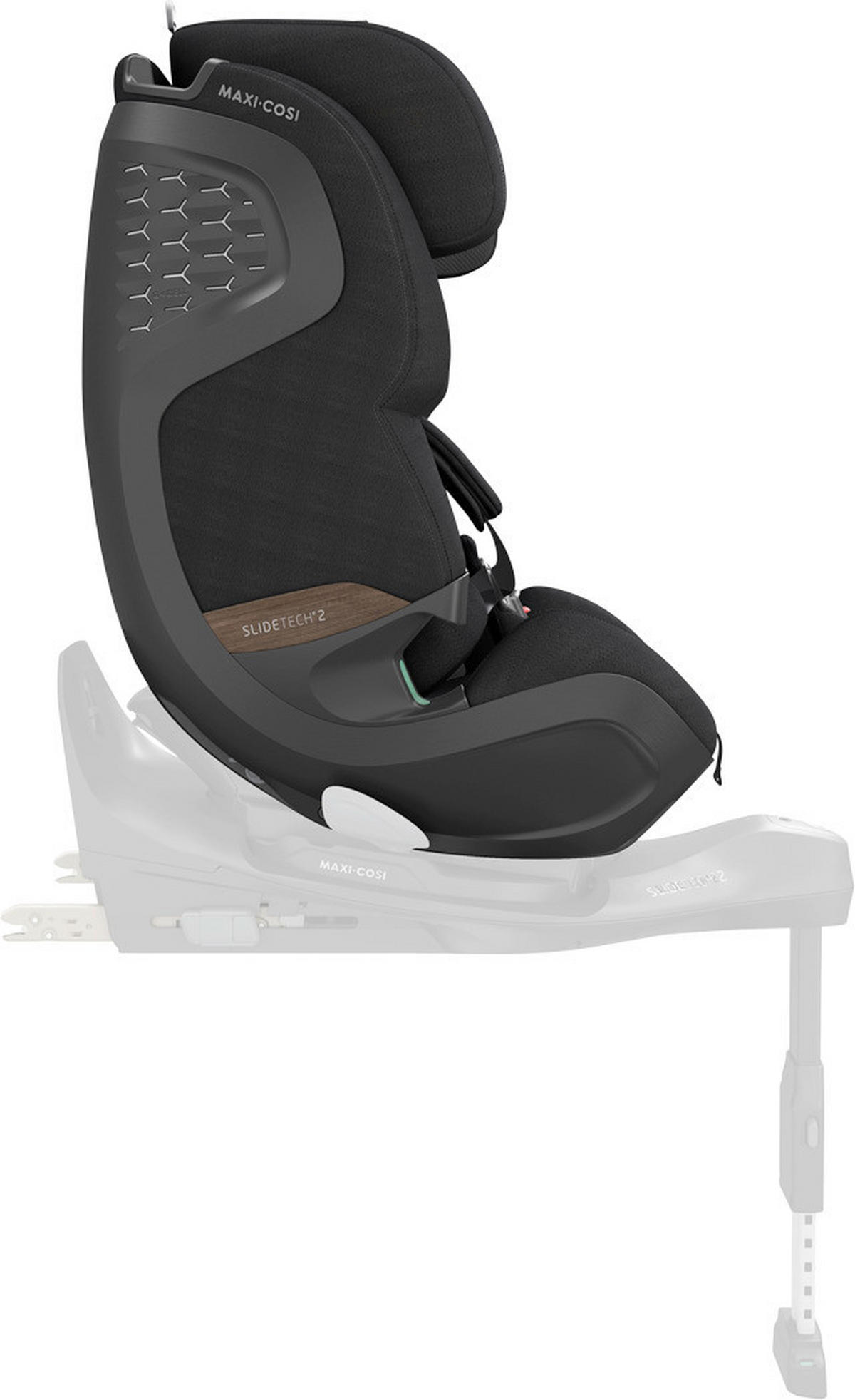 REBOARDER-KINDERSITZ Pearl XL Slide Pro  - Schwarz, Basics, Kunststoff/Textil (44/76,5/77,3cm) - Maxi-Cosi