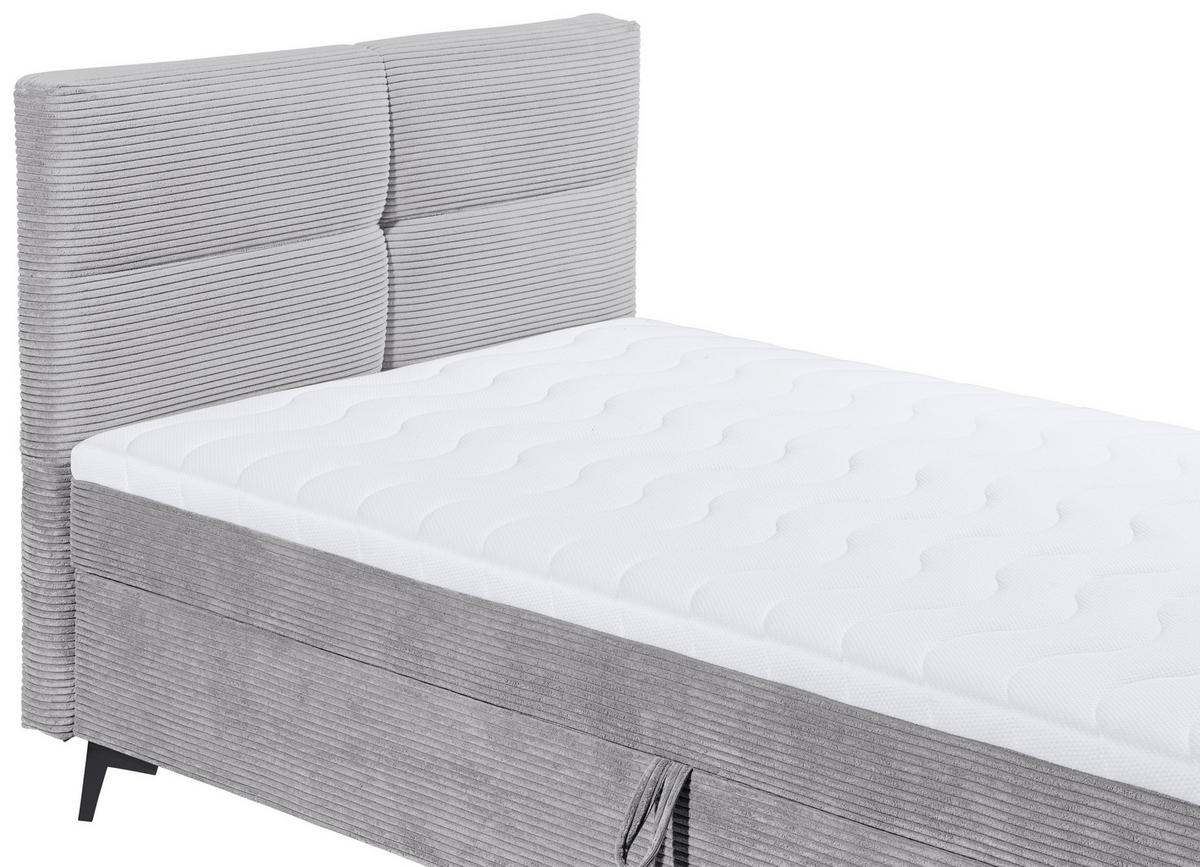 BOXBETT 120/200 cm  in Beige  - Beige, MODERN, Holzwerkstoff/Kunststoff (120/200cm) - MID.YOU