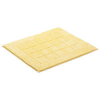 BADEMATTE Exclusive Gelb 55/65 cm  - Gelb, Basics, Kunststoff/Textil (55/65cm) - Vossen