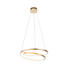 LED-HÄNGELEUCHTE - Goldfarben, Design, Metall (55/55/120cm) LED-HÄNGELEUCHTE - Goldfarben, Design, Metall (55/55/120cm)