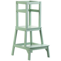 LERNTURM - Mintgrün, Basics, Holz (42,3/50,4/91cm) - My Baby Lou