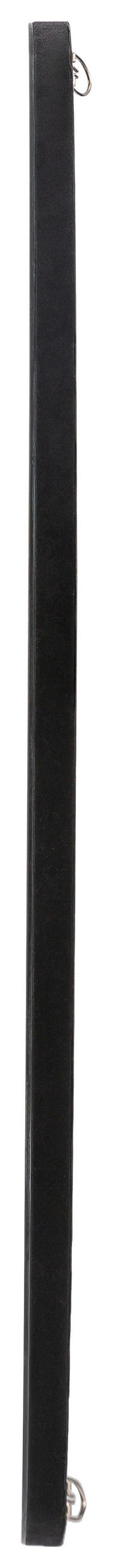 OGLINDĂ DE PERETE 80/80/4 cm    - argintiu/negru, Modern, sticlă (80/80/4cm) - Ti'me