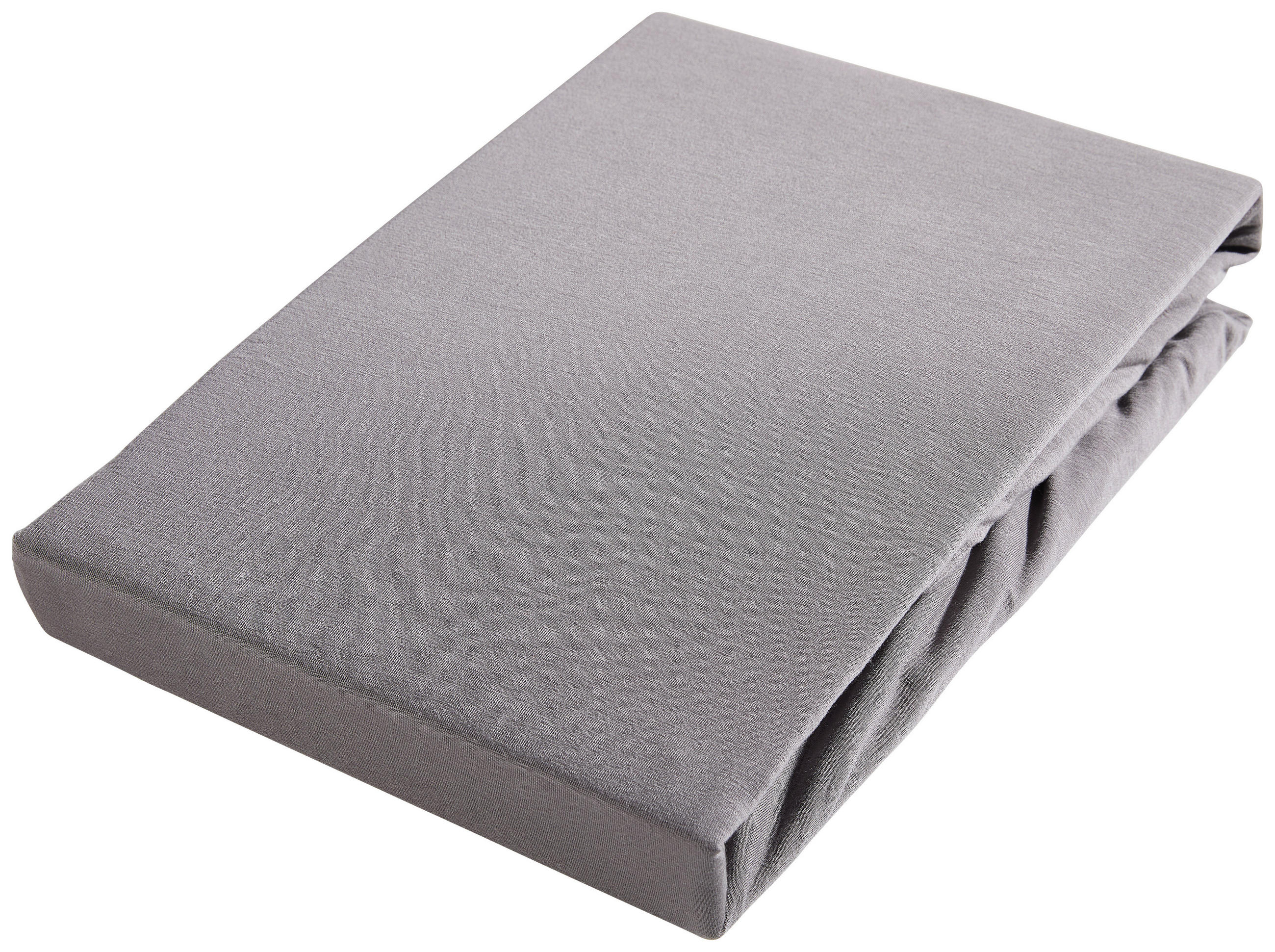 Bio:Vio Spannbetttuch Grau 140x220 cm