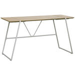 SCHREIBTISCH 140/60/75 cm  in Kaschmir, Eiche Artisan  - Kaschmir/Eiche Artisan, Design, Holzwerkstoff/Metall (140/60/75cm) - Carryhome