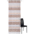 FERTIGVORHANG halbtransparent  - Beige, Design, Textil (140/255cm) - Novel