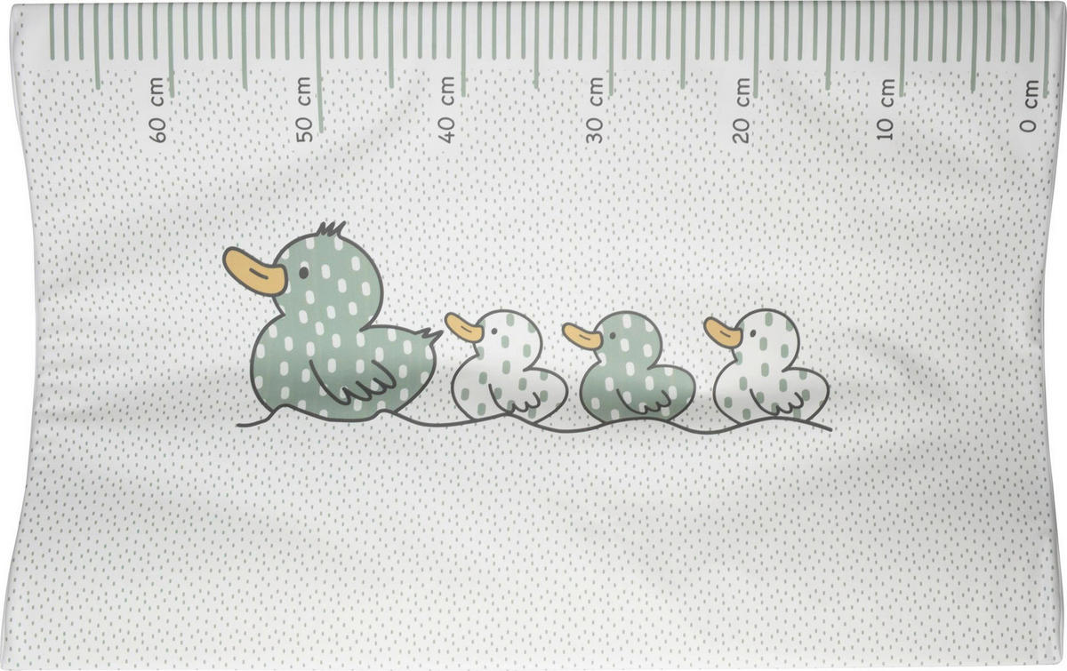 WICKELAUFLAGE - Pastellgrün, Basics, Kunststoff (72/44/9cm) - Bebe Jou