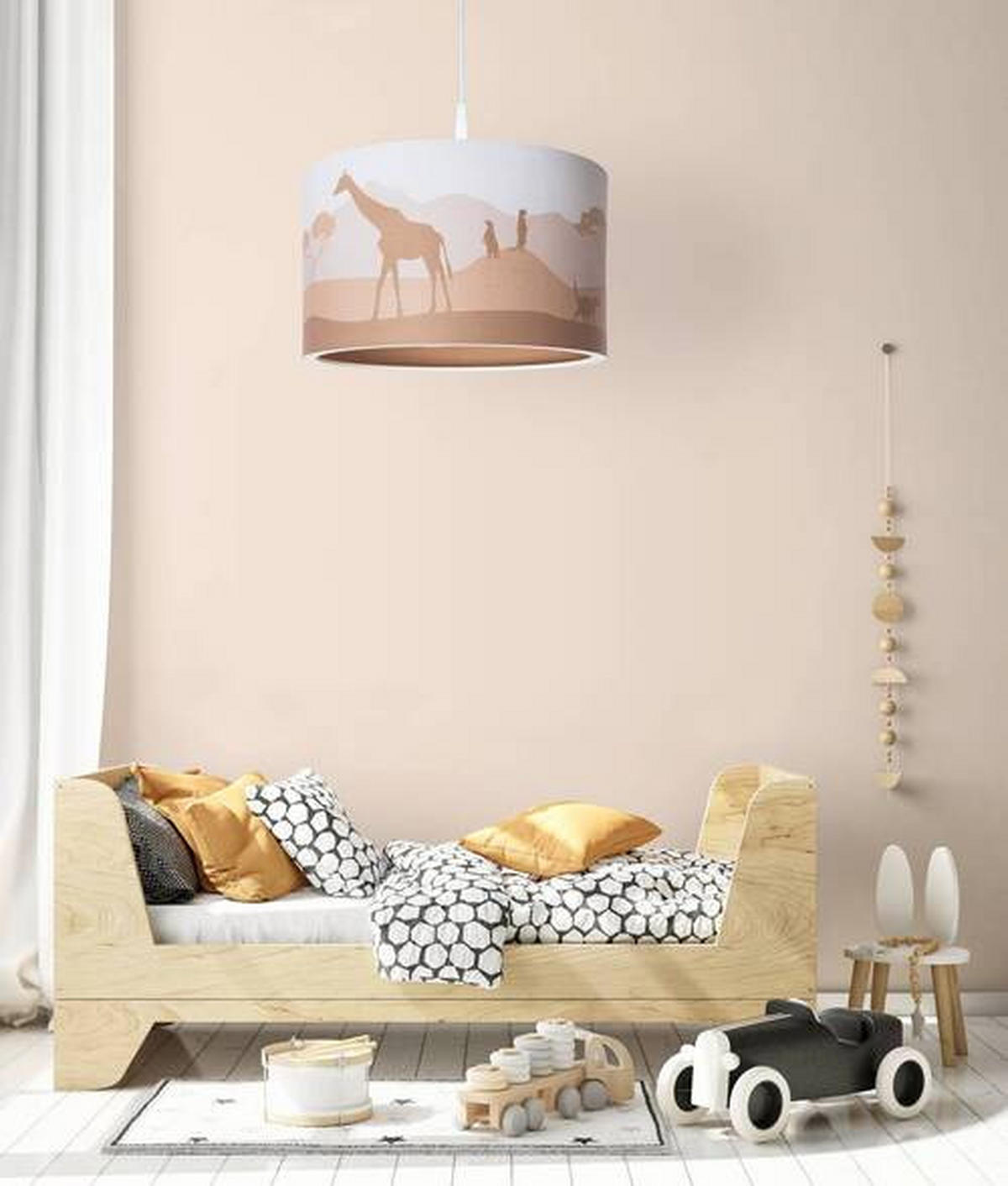 KINDERHÄNGELEUCHTE 40/25 cm   - Orange, Basics, Kunststoff (40/25cm)