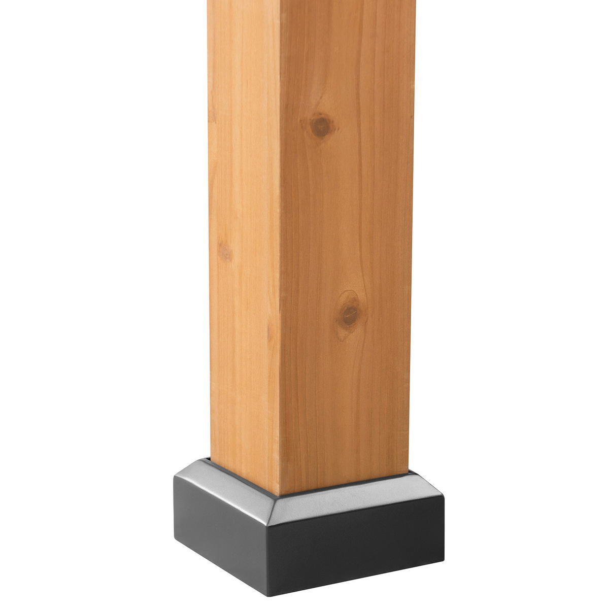 PAVILLON 404/306/465 cm  - Anthrazit/Naturfarben, Basics, Holz/Metall (404/306/465cm) - Modante