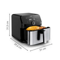 Airfryer - fekete, Basics, műanyag (31.5cm) - Tefal