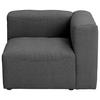 ECKELEMENT Flachgewebe  - Anthrazit, Design, Kunststoff/Textil (100/73/100cm) - Max Winzer