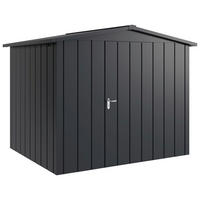 GERÄTEHAUS 285/227/229 cm  - Anthrazit, Basics, Metall (285/227/229cm)