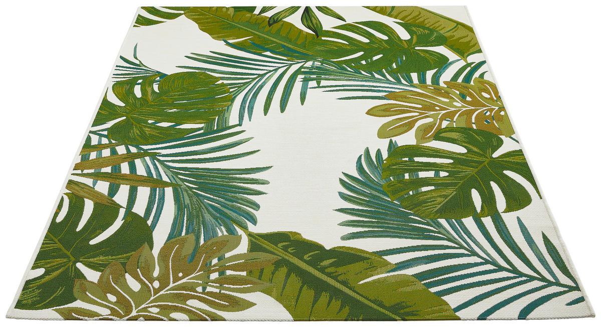 OUTDOORTEPPICH 123/180 cm Palermo  - Schwarz/Grün, Konventionell, Textil (123/180cm) - Ambia Garden