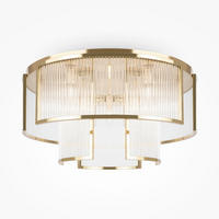 DECKENLEUCHTE 65/33 cm  - Goldfarben, MODERN, Metall (65/33cm) - MAYTONI