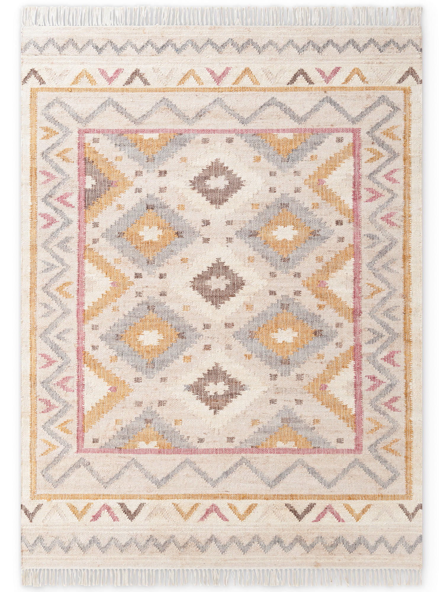 ORIENTTEPPICH 160/230 cm Roya Creme, Multicolor  - Multicolor/Creme, Basics, Textil (160/230cm) - Elle Decoration