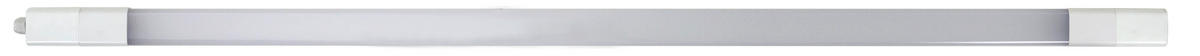 LED-DECKENLEUCHTE plus3 149,5/5,2/4,1 cm   - Weiß, Basics, Kunststoff (149,5/5,2/4,1cm)