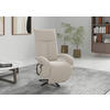 SESSEL in Flachgewebe Creme  - Creme/Schwarz, Modern, Textil/Metall (74/112/82cm) - Sit & More