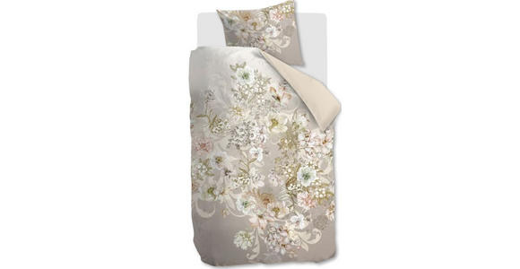 BETTWÄSCHE Satin 140/200 cm  - Braun, Design, Textil (140/200cm) - Novel