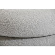 HOCKER Teddystoff Hellgrau  - Hellgrau, Trend, Textil (41/42/41cm) - Xora