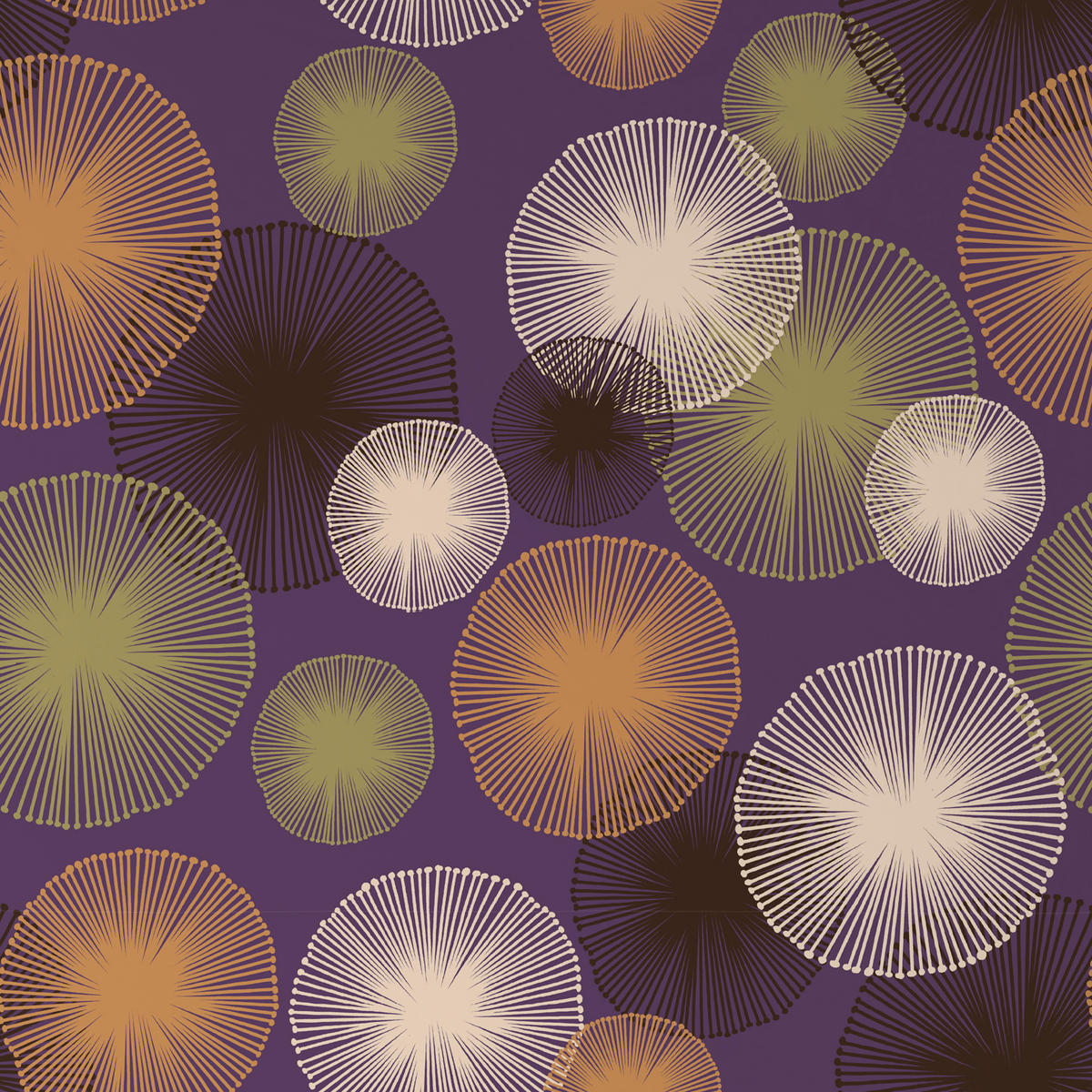 BETTWÄSCHE Satin 200/200 cm  - Beige/Violett, Textil (200/200cm) - Esposa