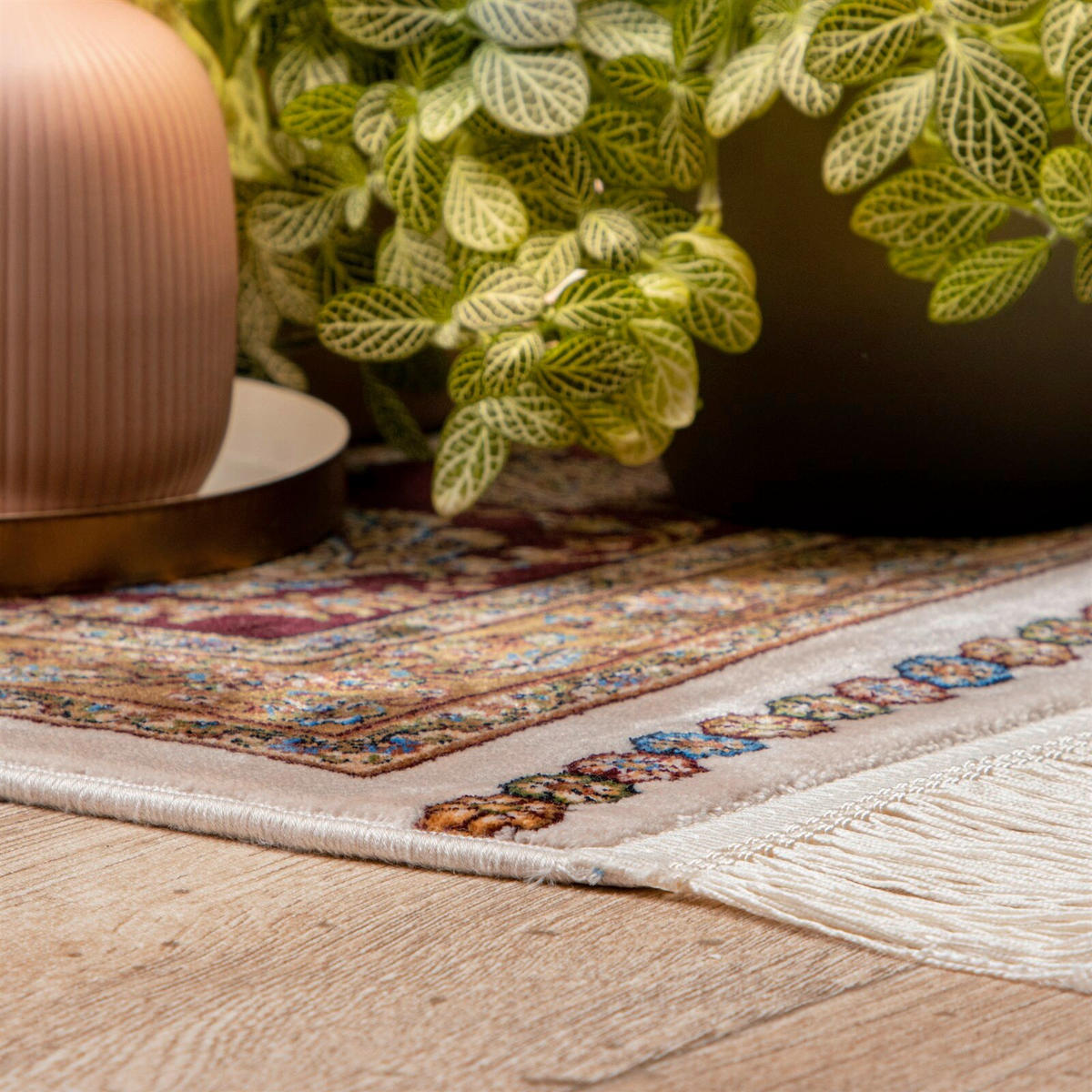 FLACHWEBETEPPICH 200/290 cm Creme rechteckig  - Creme, Basics, Textil (200/290cm) - Kayoom