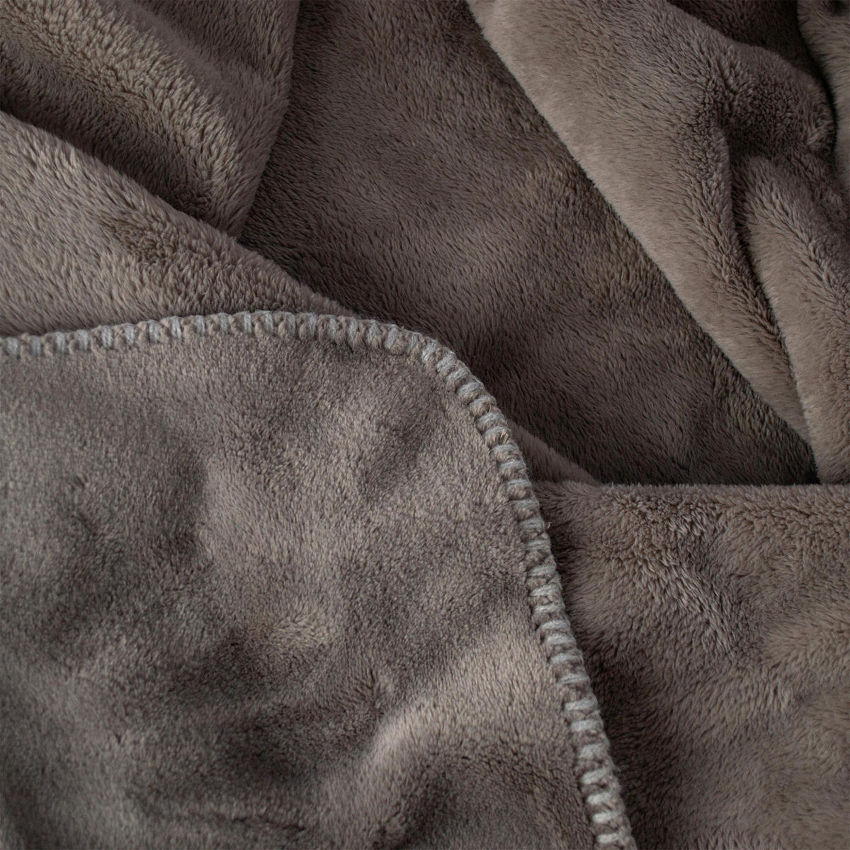 TAKARÓ 140/190 cm  - szürkésbarna, Basics, textil (140/190cm) - Zoeppritz