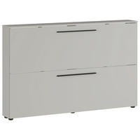 CIPELARNIK SA NAGIBNIM VRATIMA  kašmir  pločasti materijal     - kašmir/crna, Osnovno, metal/pločasti materijal (140/85/19cm)