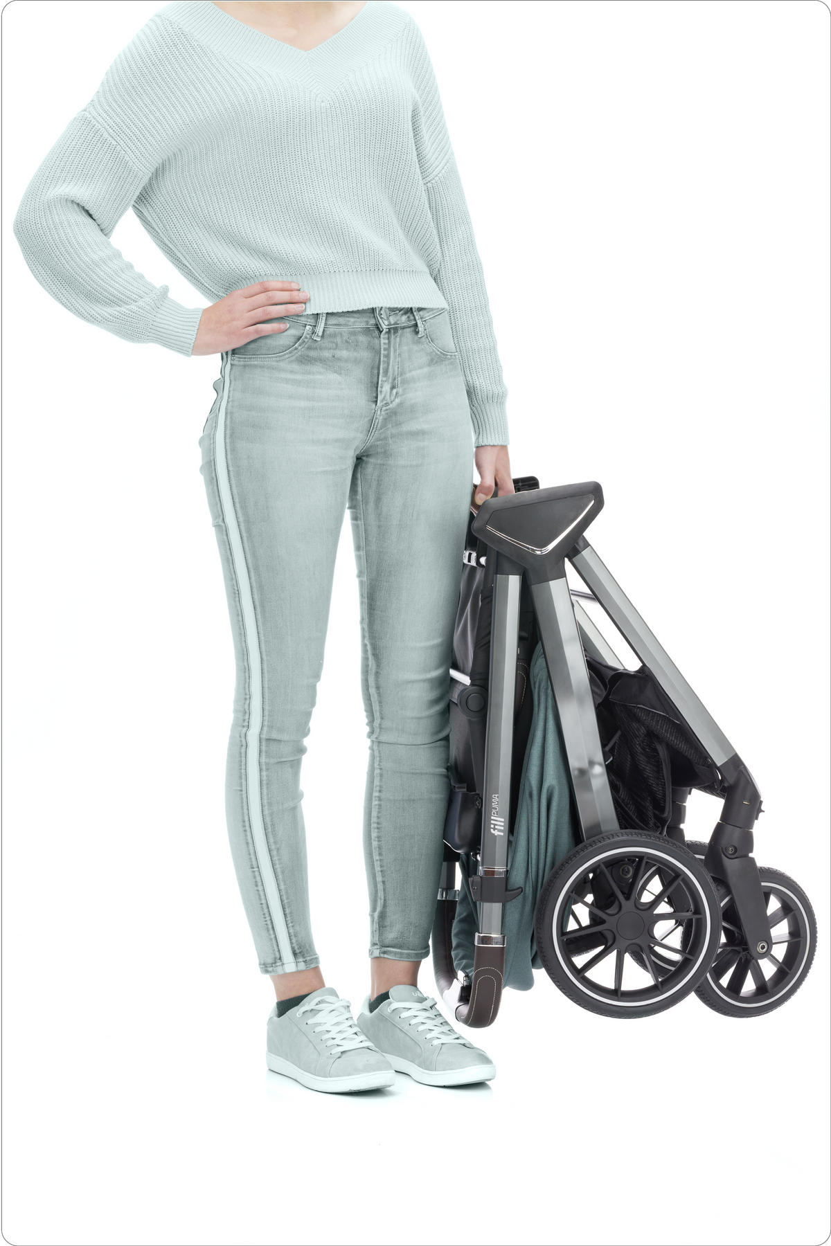 DEČJA KOLICA - SET  Fill Puma  - Osnovno, metal/plastika (55/108/81cm) - Fillikid