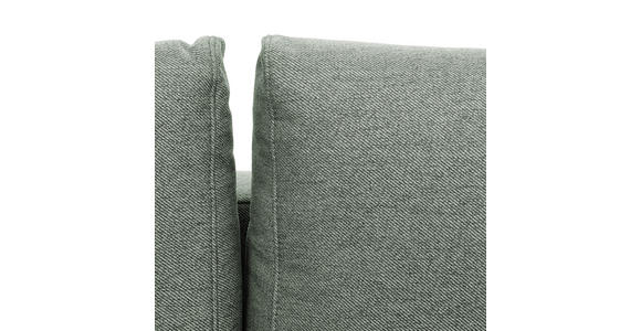 ECKSOFA in Flachgewebe Salbeigrün - Salbeigrün/Eiche Wotan, KONVENTIONELL, Holz/Textil (255/157cm) - Carryhome