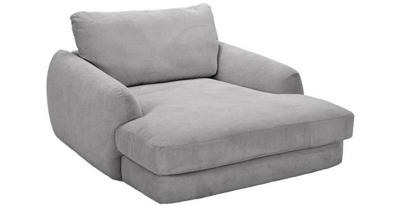 XXL-SESSEL - Schwarz/Grau, KONVENTIONELL, Kunststoff/Textil (132/81/158cm) - Carryhome