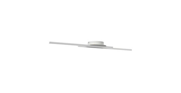 LED-DECKENLEUCHTE 96/20/5,5 cm   - Weiß, Basics, Kunststoff/Metall (96/20/5,5cm) - Novel