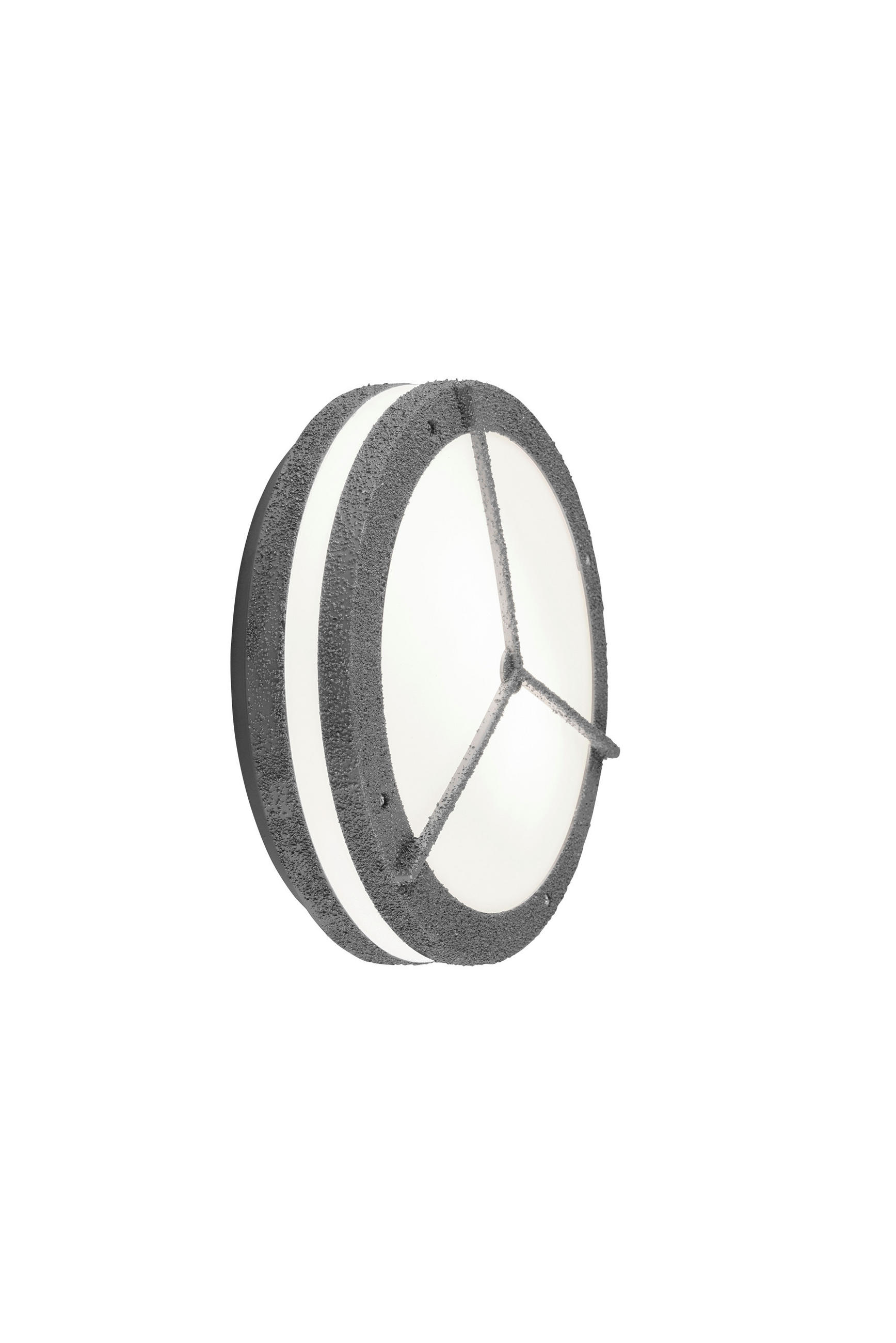 ZUNANJA STROPNA SVETILKA  Murray      30/9,5 cm       - siva/bela, Basics, umetna masa (30/9,5cm)