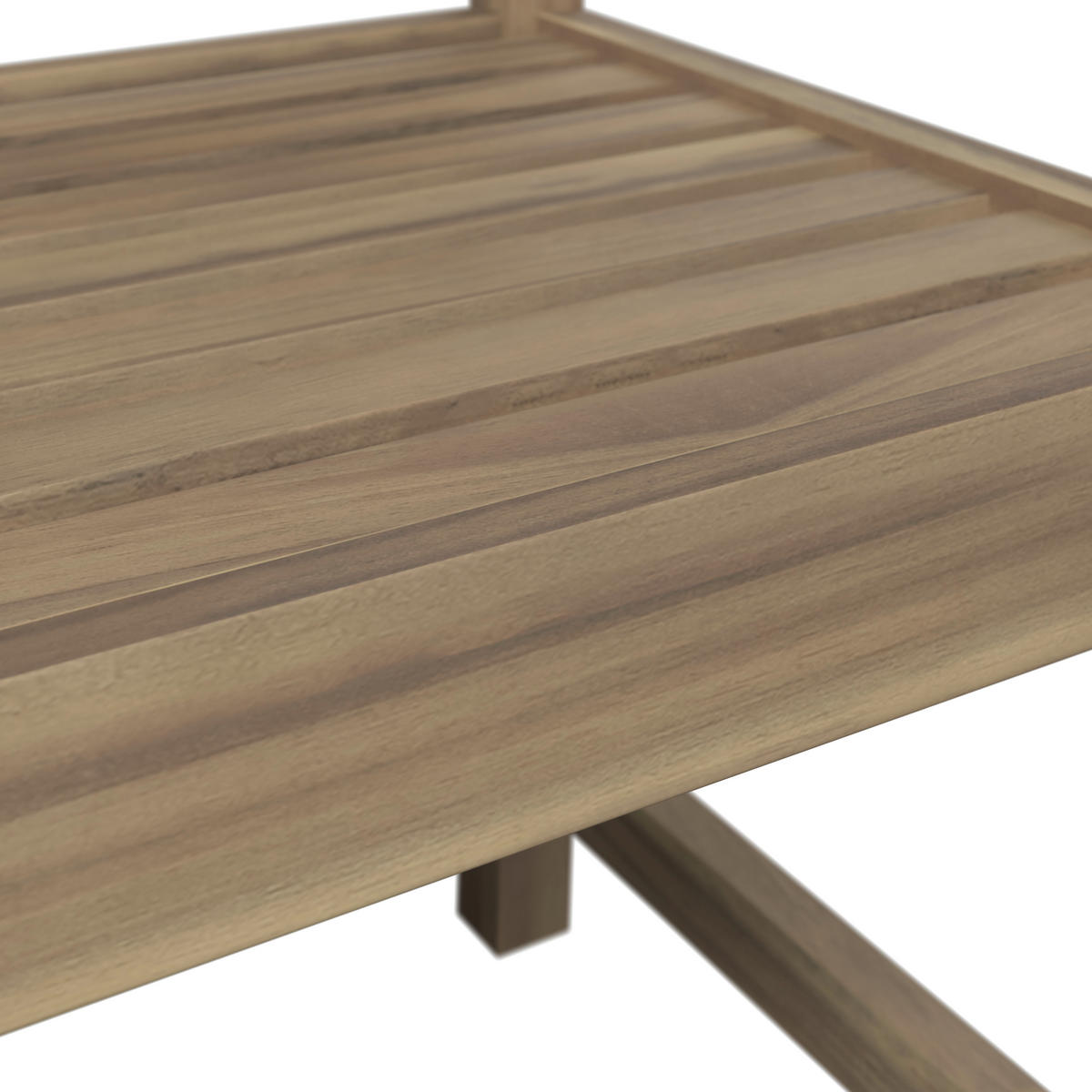 GARTENBANK 120/89/55 cm  in Akaziefarben  - Akaziefarben, ROMANTIK / LANDHAUS, Holz (120/89/55cm) - Ambia Garden