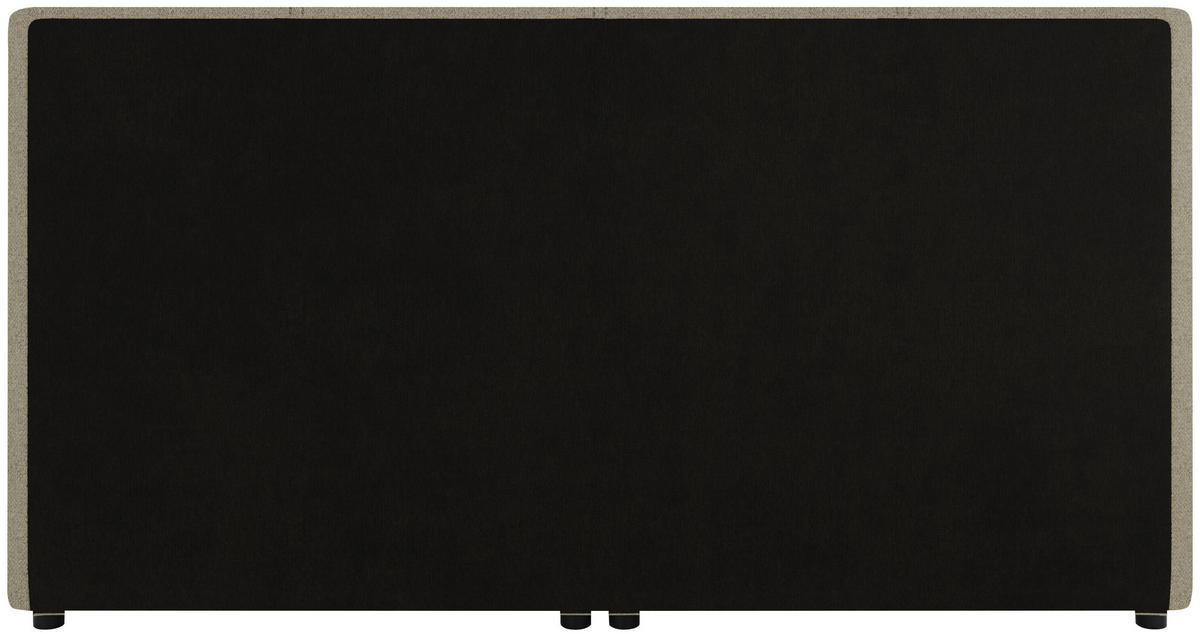 BOXSPRINGBETT 160/200 cm  in Beige  - Beige/Schwarz, MODERN, Karton/Holz (160/200cm) - MID.YOU