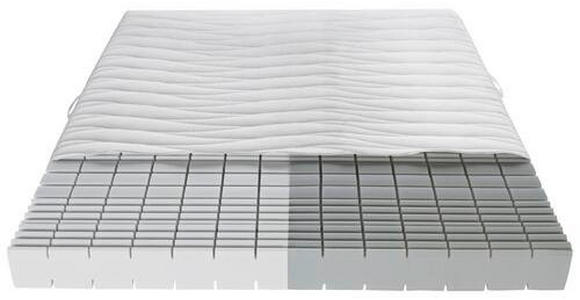 KOMFORTSCHAUMMATRATZE 160/200 cm Höhe ca. 18 cm  - Weiß, Basics, Textil (160/200cm) - Sleeptex