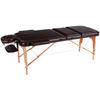 MASSAGELIEGE - Braun, Trend, Holz/Holzwerkstoff (185/70/62-85cm) - Novel
