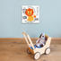 DEKOPANEEL - Multicolor, Trend, Holz/Papier (30/30/2,60cm) - Eurographics