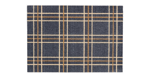 FUßMATTE 50/70 cm  - Dunkelorange/Grau, Basics, Textil (50/70cm) - Esposa