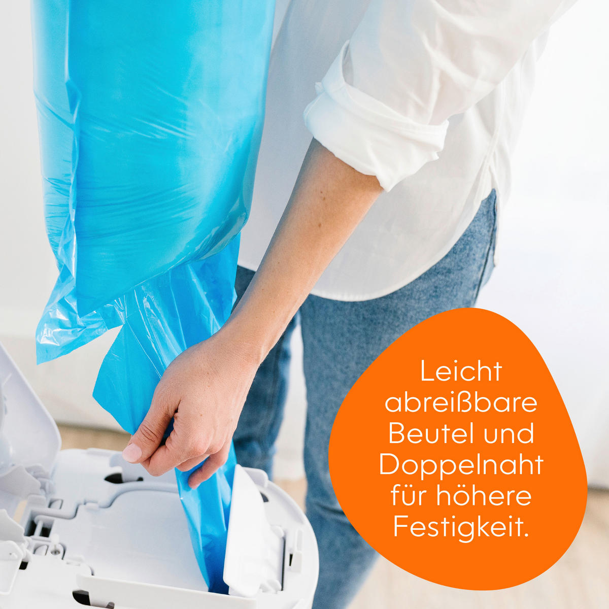 NACHFÜLLKASSETTEN 18/18/8 cm Diaper Genie Easy Roll  - Basics, Kunststoff (18/18/8cm) - Angelcare