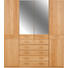 KLEIDERSCHRANK in teilmassiv Erle Erlefarben - Erlefarben/Alufarben, KONVENTIONELL, Holz/Holzwerkstoff (189/214/58cm) - Venda KLEIDERSCHRANK in teilmassiv Erle Erlefarben - Erlefarben/Alufarben, KONVENTIONELL, Holz/Holzwerkstoff (189/214/58cm) - Venda