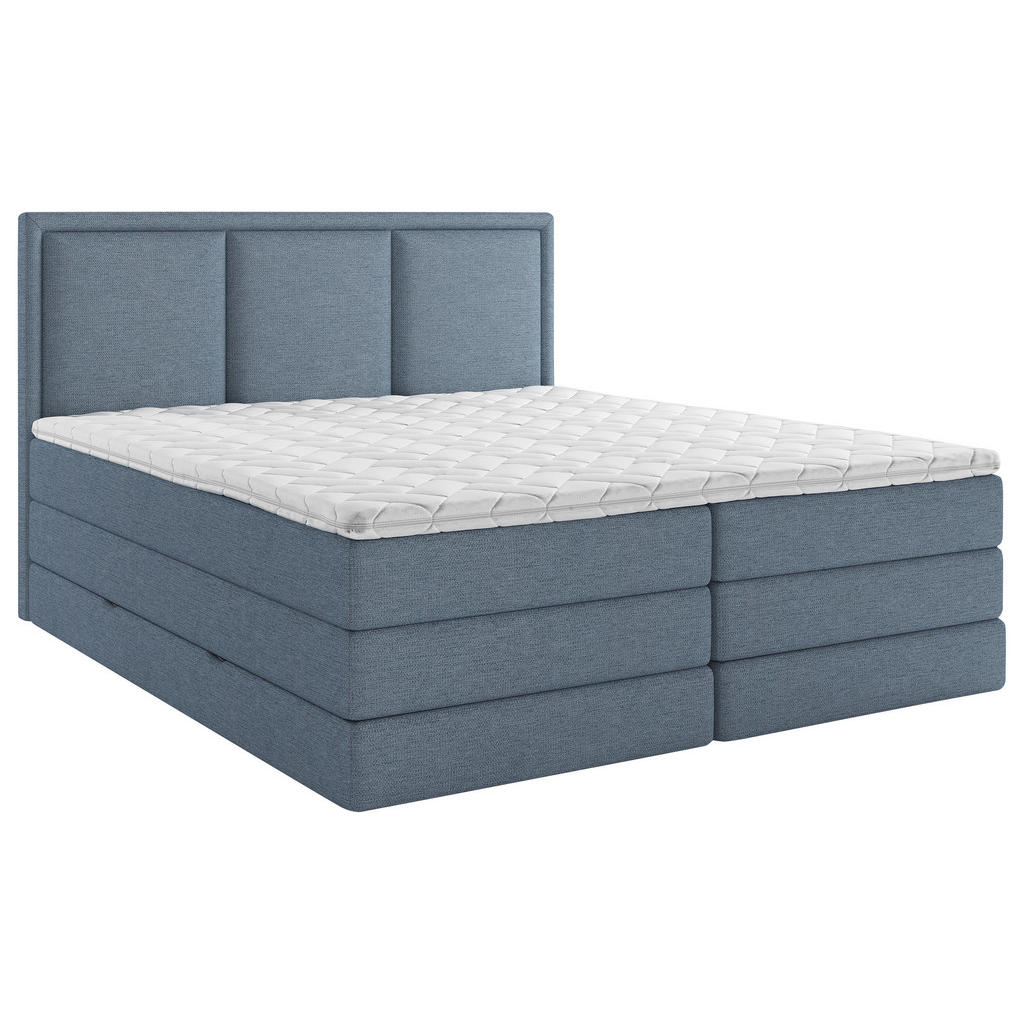 Boxspringbett mit Topper & Bettkasten 160x200 Swing