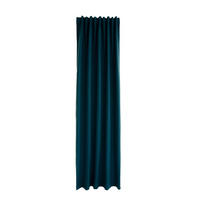 WÄRMESCHUTZVORHANG blickdicht  - Blau, Basics, Textil (140/245cm)
