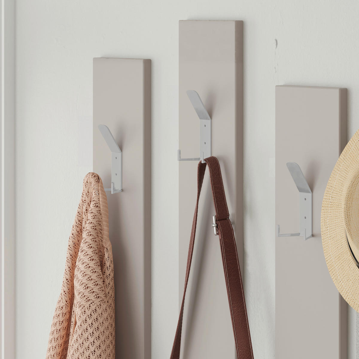 KLEIDERSTÄNDER in Braun, Mokka 137/154/35 cm   - Braun/Mokka, Design, Holzwerkstoff (137/154/35cm) - Livetastic