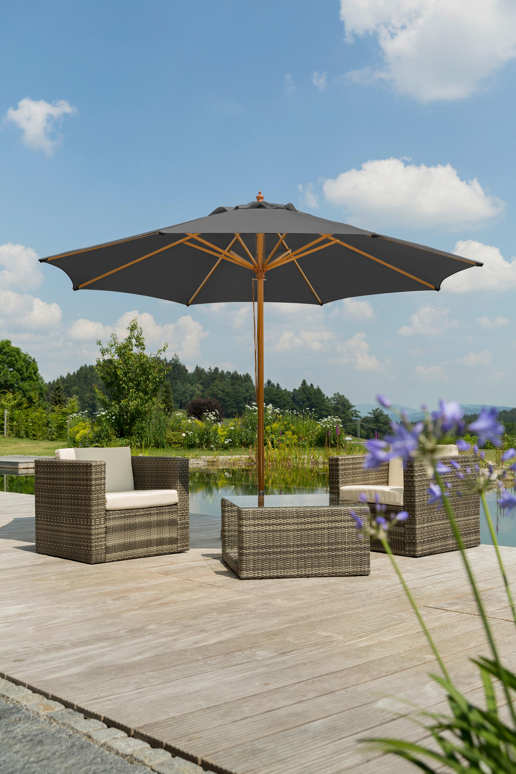 SLUNEČNÍK 300/257/300 cm