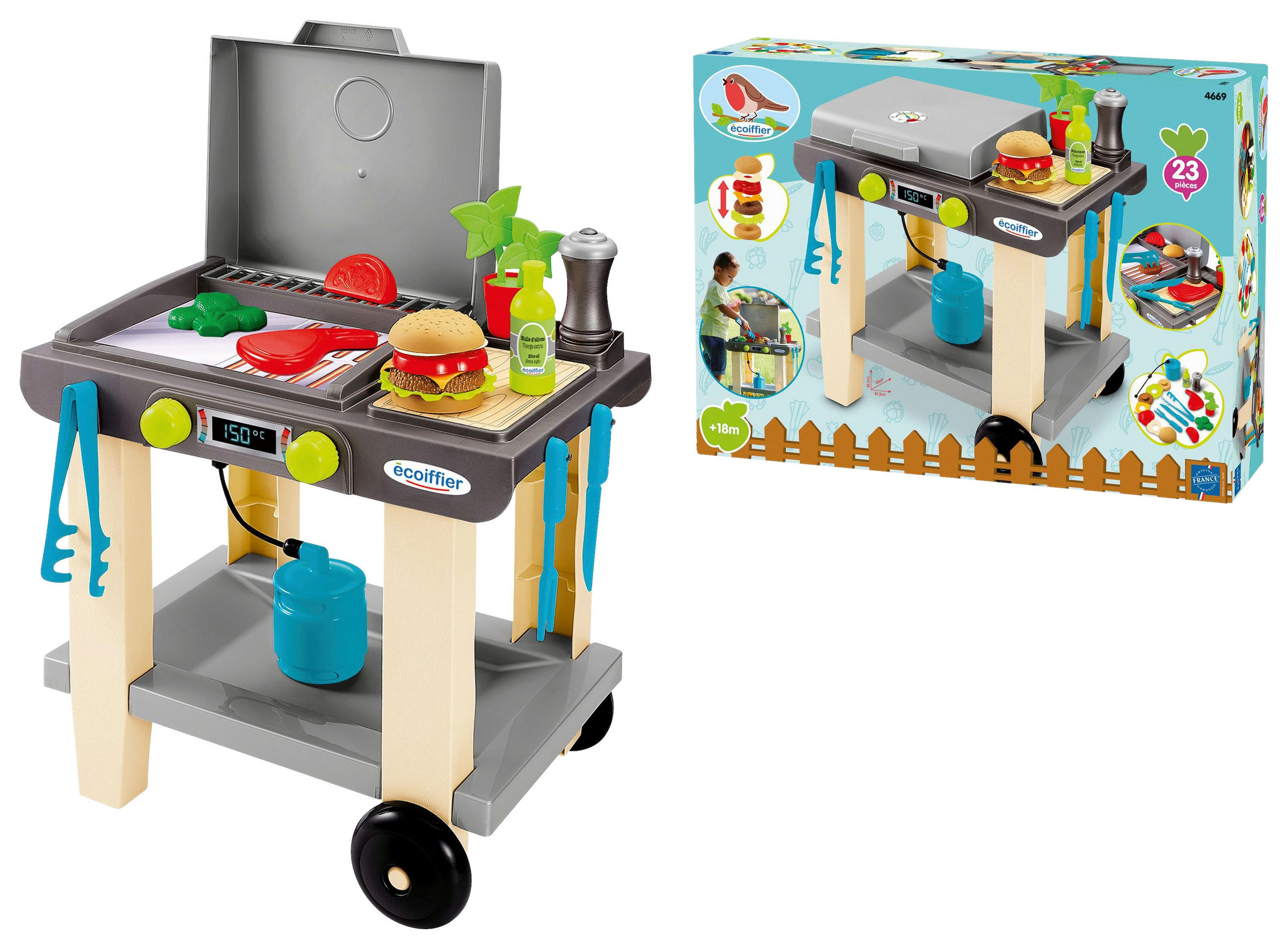 KINDERGRILL - Multicolor, Basics, Kunststoff (15,5/36/49cm)