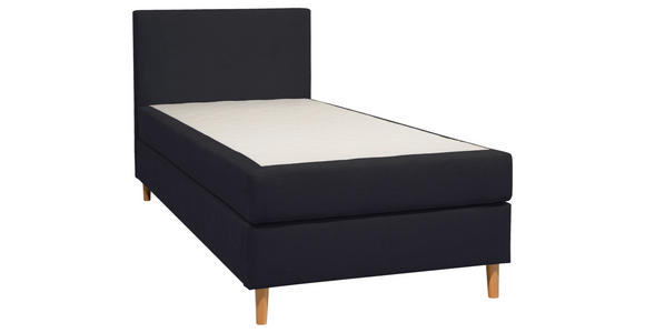 BOXBETT 90/200 cm  in Anthrazit  - Anthrazit, KONVENTIONELL, Holz/Textil (90/200cm) - Carryhome