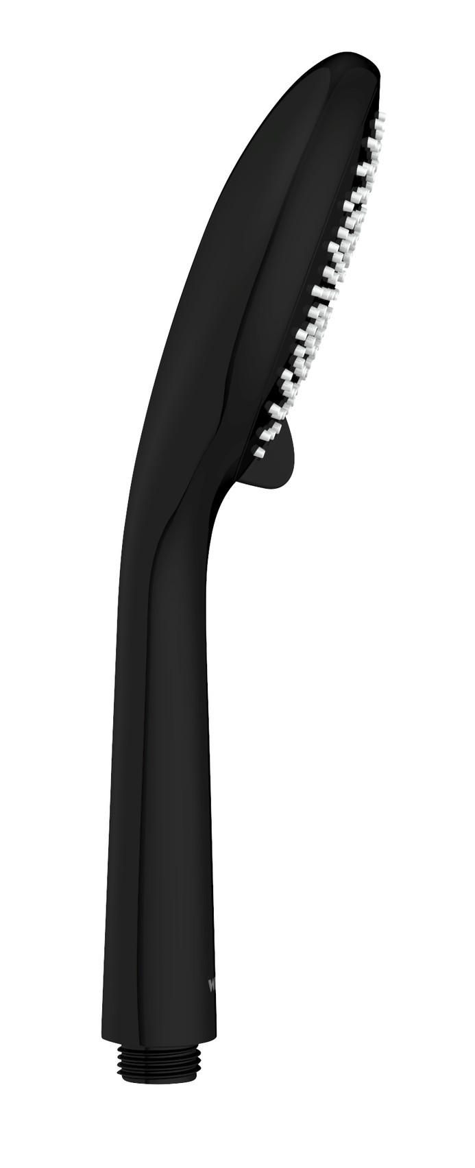 DUSCHKOPF   - Schwarz, Basics, Kunststoff (11cm) - Wenko