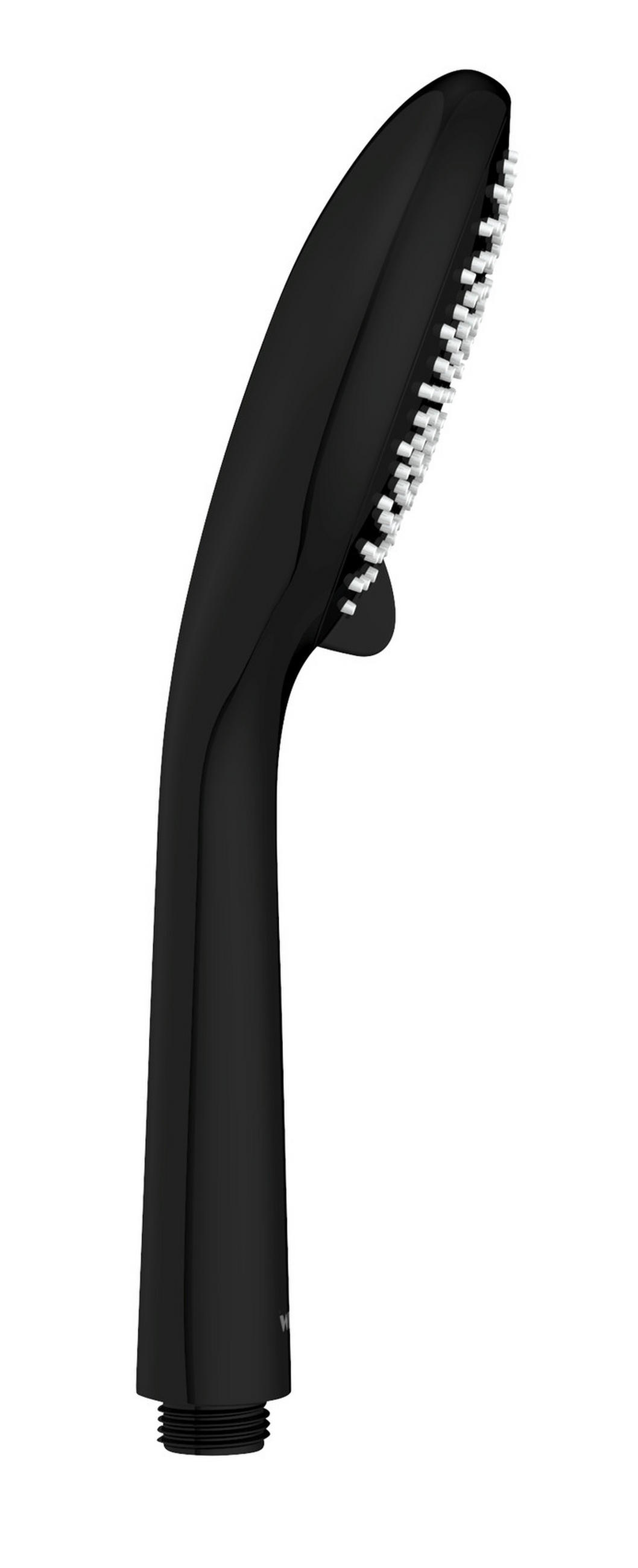 DUSCHKOPF   - Schwarz, Basics, Kunststoff (11cm) - Wenko