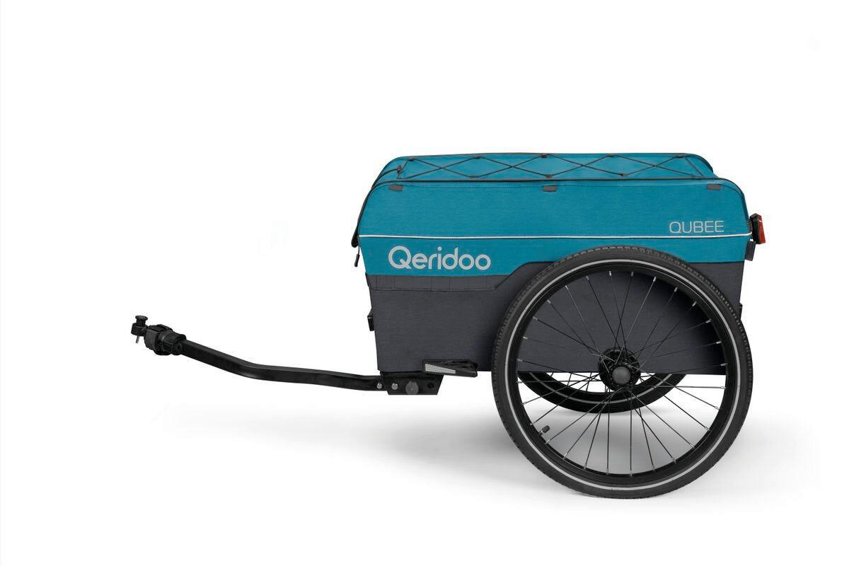 FAHRRADANHÄNGER   Qubee  - Petrol, Basics, Kunststoff/Metall (120/71/61,5cm)
